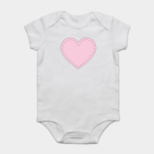 Heart shape Baby Bodysuit